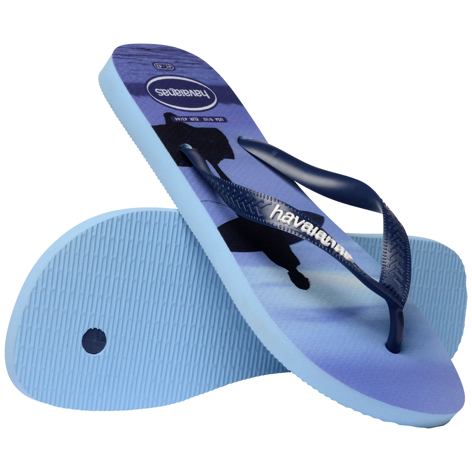 Men's Top Surfer I Flip Flops - LAVENDER BLUE