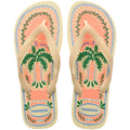 Women's Top Summer Vibes Flip Flops - BUTTERCREAM