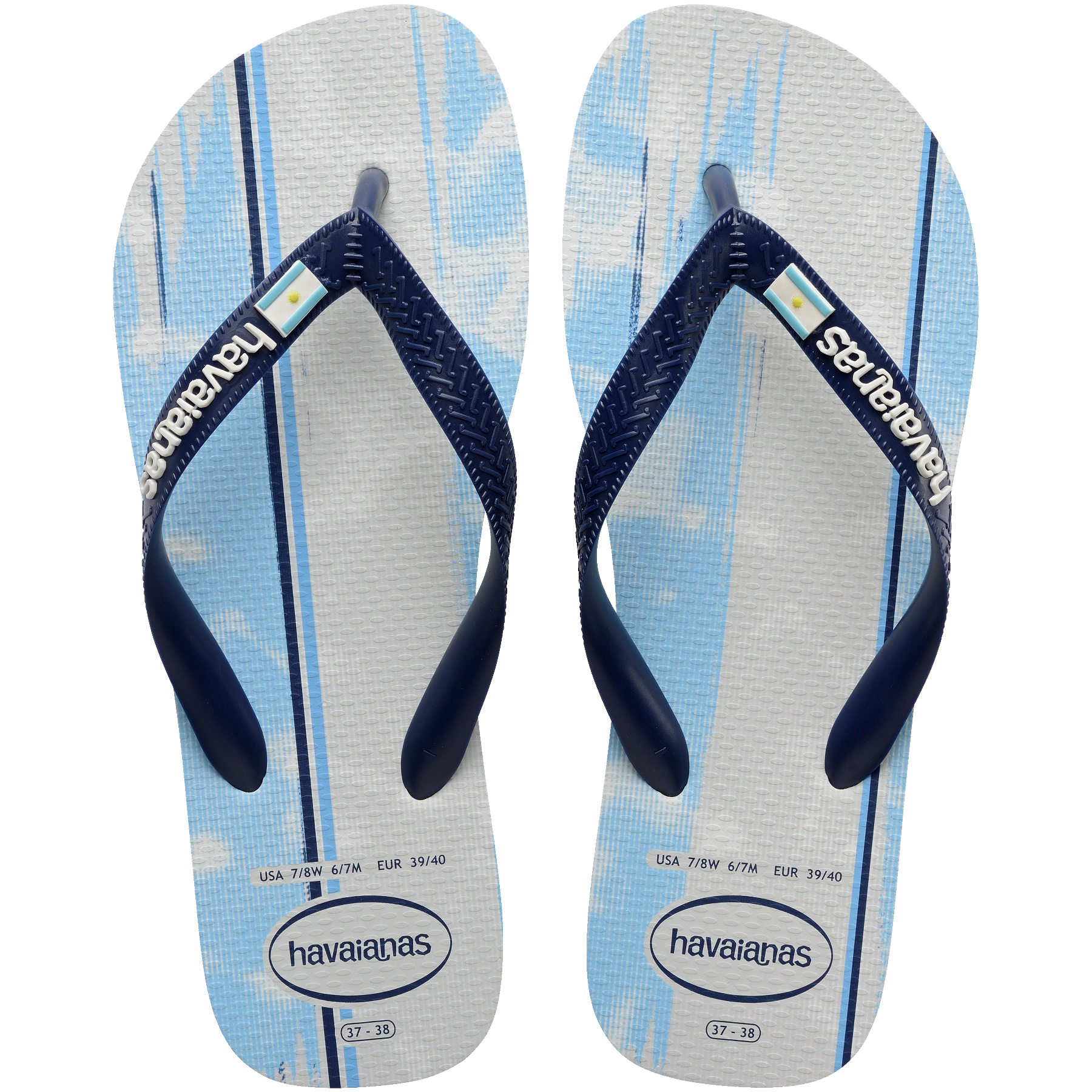 Men's Top Nations I Flip Flops - Argentina